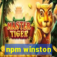 npm winston